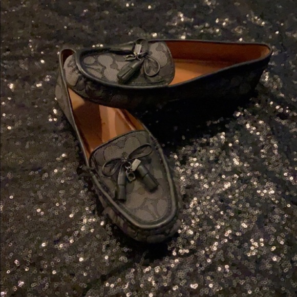 🌺🌸COACH LOAFERS all black - Picture 1 of 1